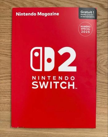 Nintendo Magazine Switch 2 Numéro Spécial 2025 neuf