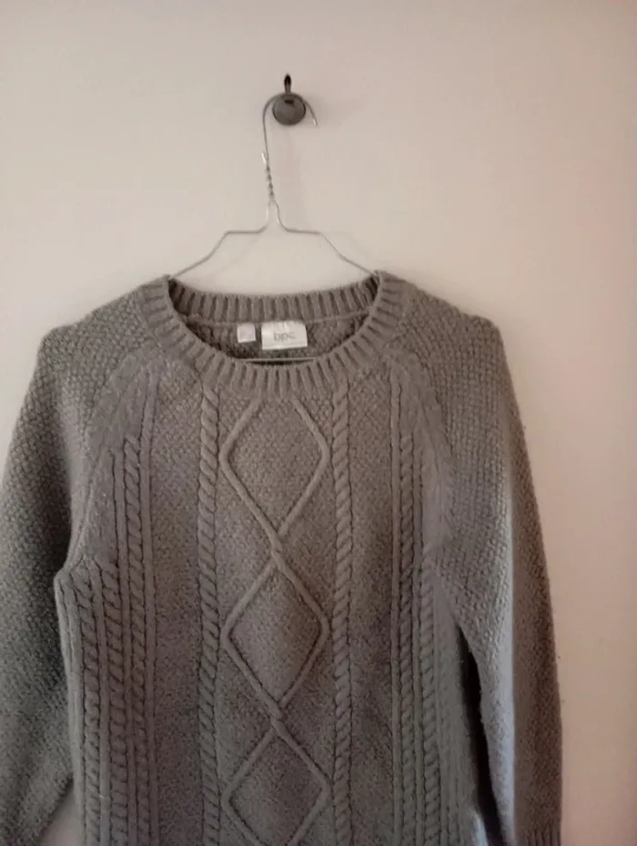 Pull gris femme taille M - photo numéro 3