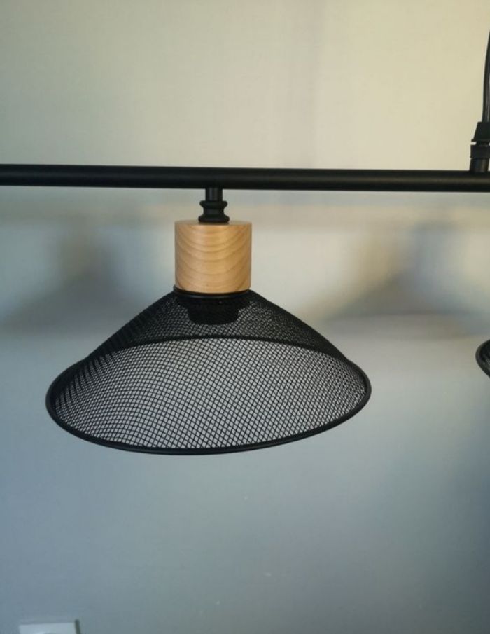 Suspension metal 3 luminaires - photo numéro 2