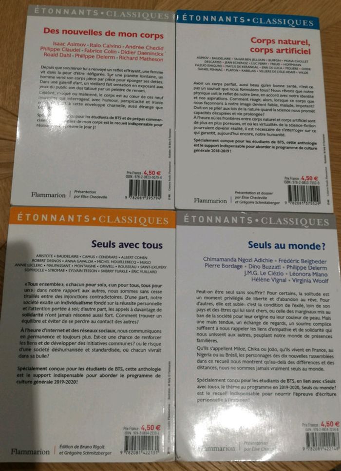 Livres de poche - pour BTS - photo numéro 2