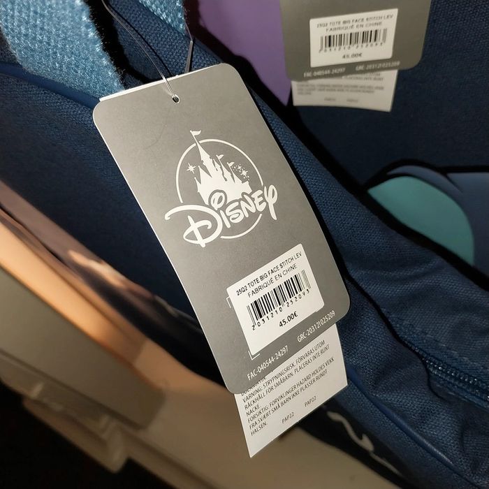 Pick-up tote bag Stitch Disney - photo numéro 3