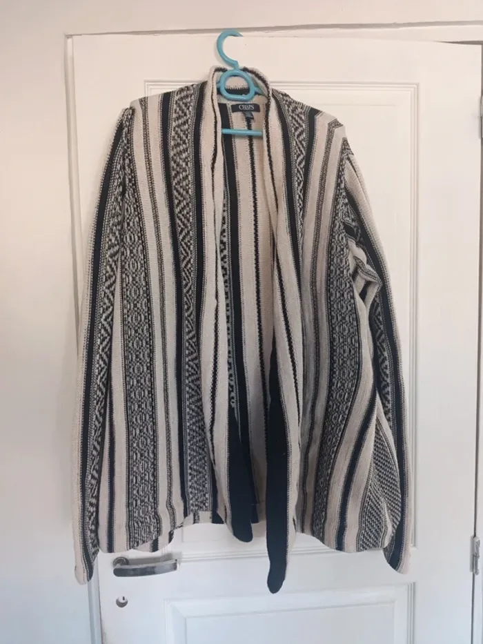Gilet cardigan chaps 100% coton Taille XL - photo numéro 2