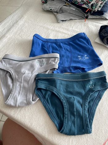 Lot 3 sous-vêtements petit bateau 3 ans