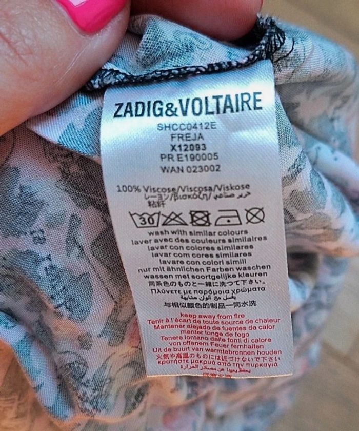 Très belle robe d été zadig et voltaire - photo numéro 4