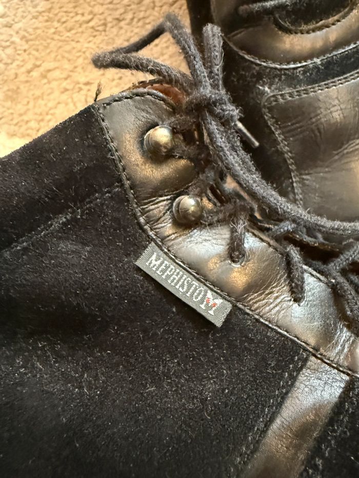 Bottines en cuir vintage Mephisto Taille 40 - photo numéro 7