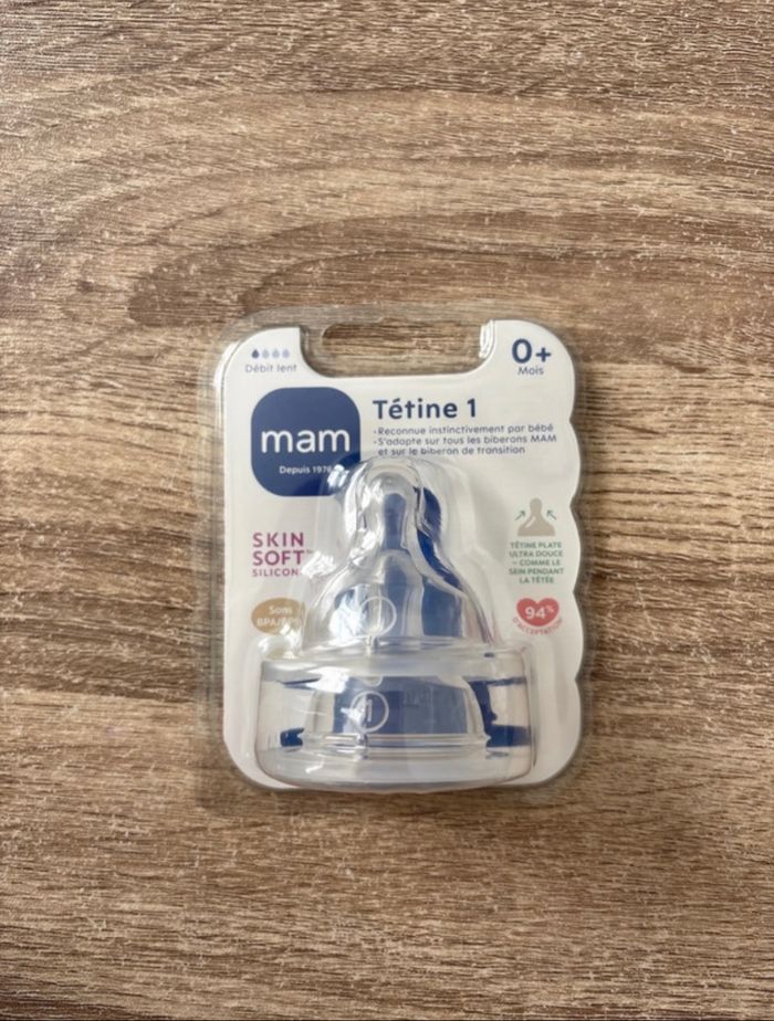 Tétines biberon mam
