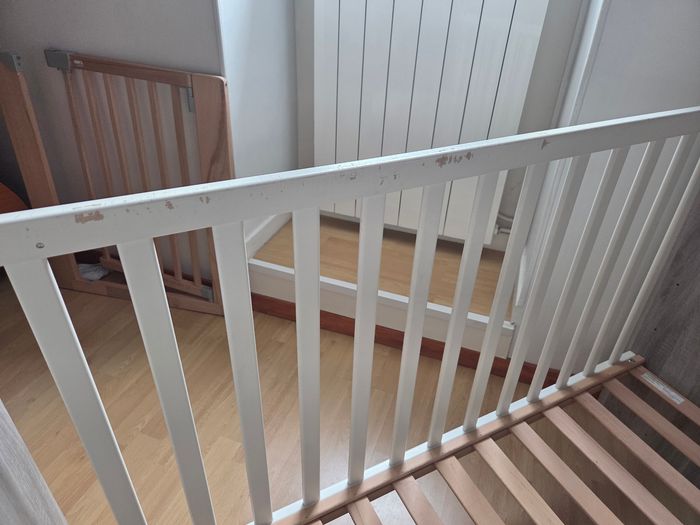Lit bébé Sauthon Hugo + Matelas Kadolis - photo numéro 4