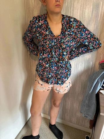 Chemise fleurie taille 44 marque esprit•