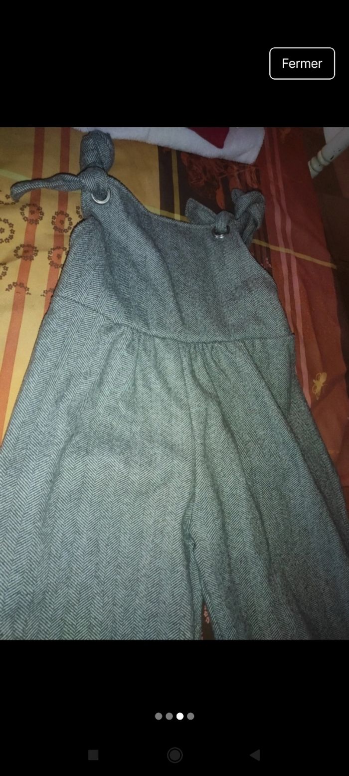 Salopette fille e87 - photo numéro 3