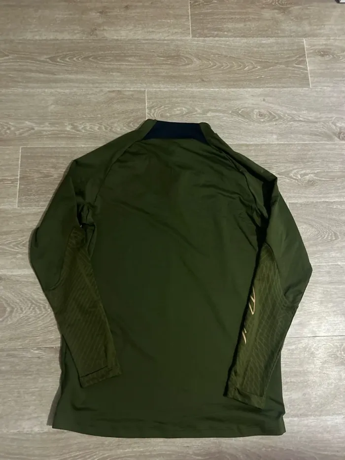 Veste football training survêtement kaki Paris-Saint-Germain Jordan L - photo numéro 4