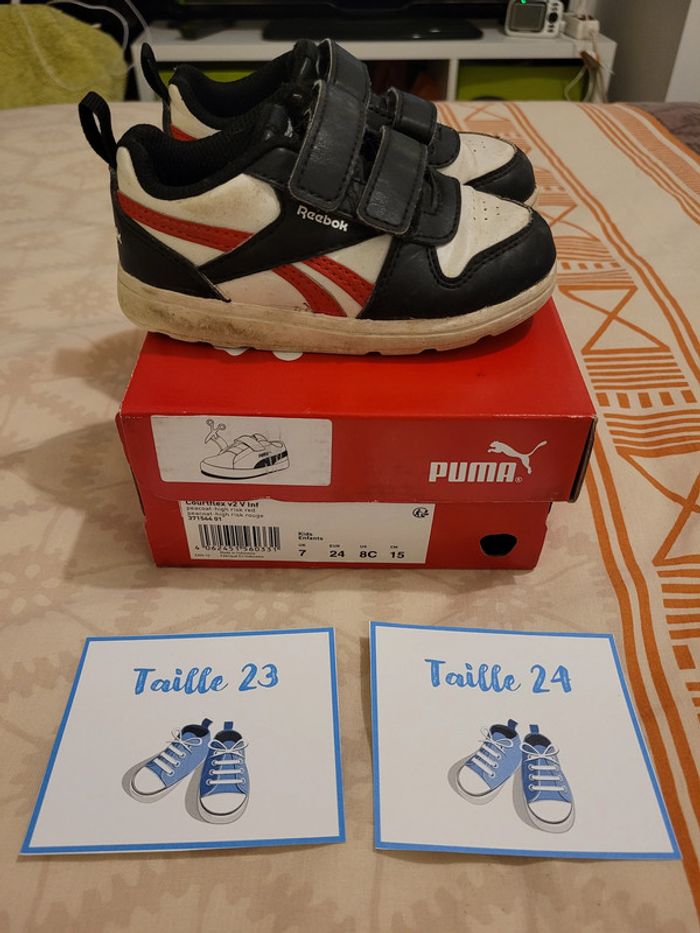 Basket Reebok Taille 23,5 - photo numéro 3