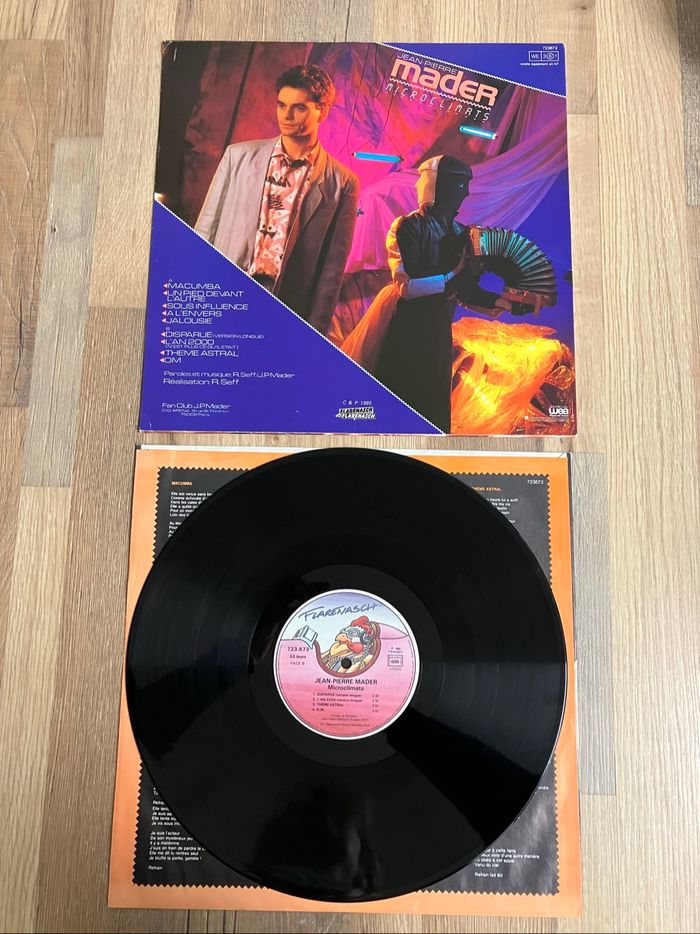 Vinyle 33 tours-Jean-Pierre Mader - photo numéro 2