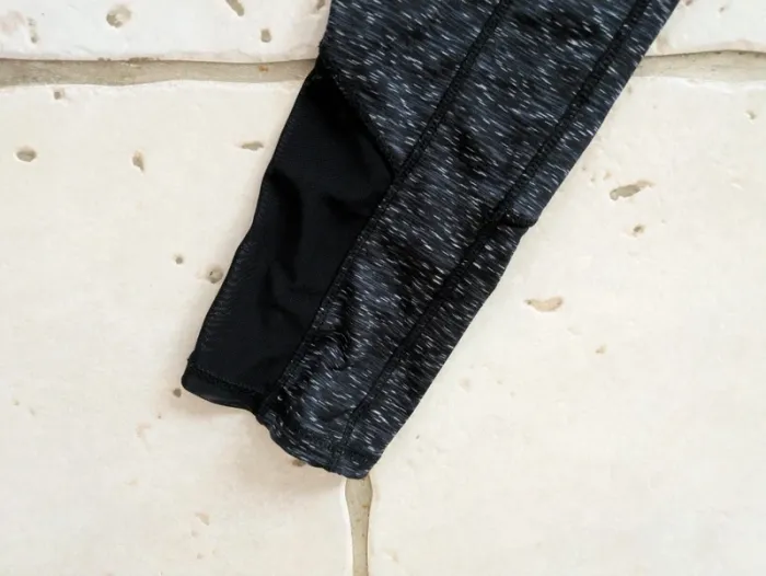 Joli legging de sport Trois 25 taille M noir de gris chiné - photo numéro 3