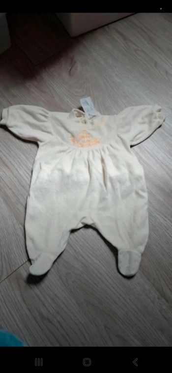 Pyjama épais Bébé confort 1mois 53cm ouverture arrière 👻