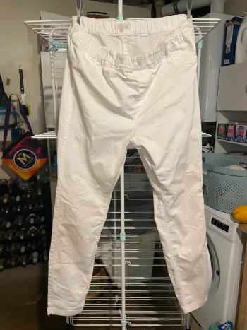 Pantalon blanc femme
