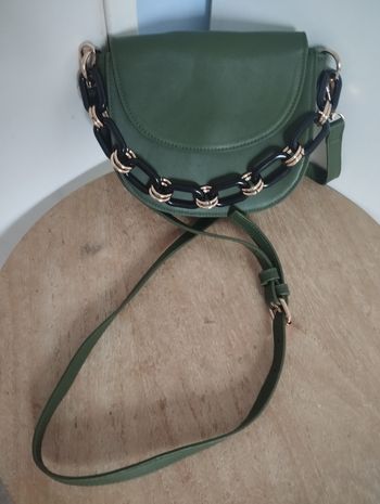Sac bandoulière vert kaki La Redoute