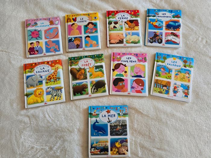 Lot de livres la petite imagerie édition fleurus