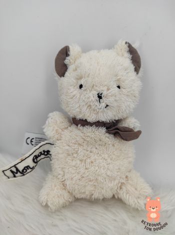 Peluche Mon Ourson Les P'tites Douceurs by Globe Trotoys