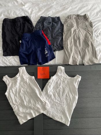 Shorts et  débardeurs