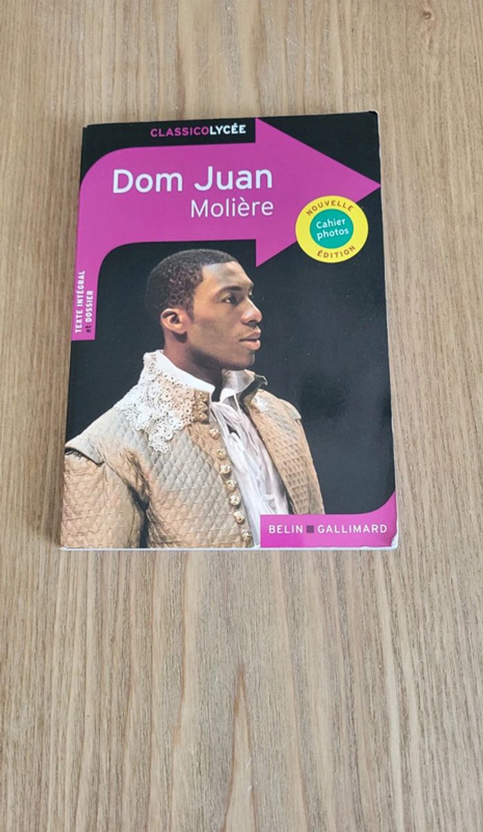 🟣 Livre Dom Juan 🟣