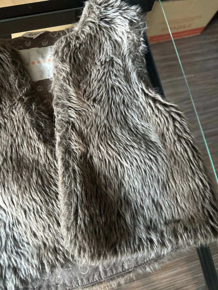 Gilet marron - photo numéro 2