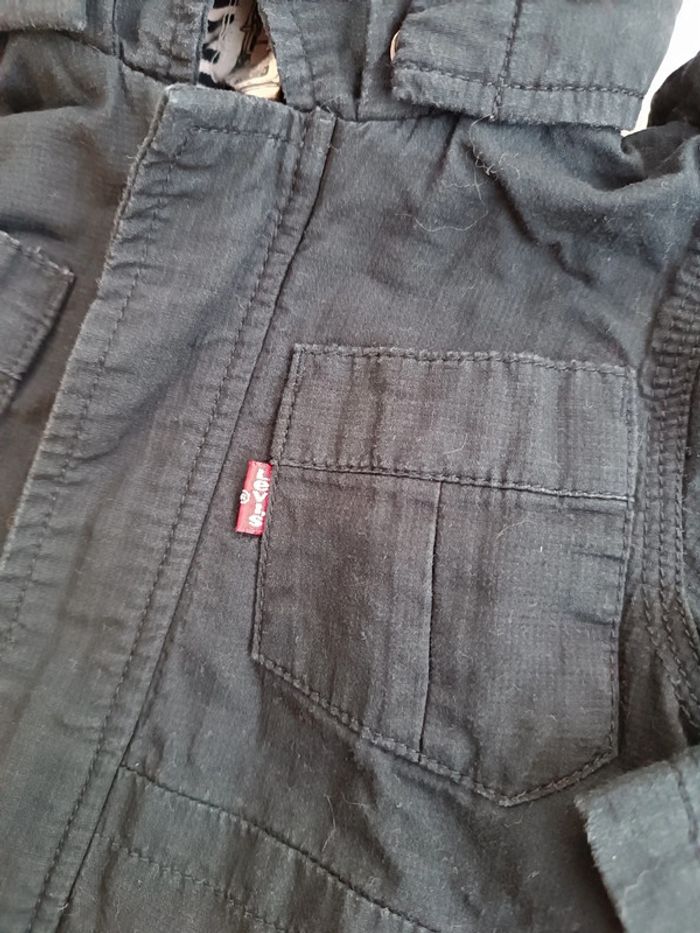 🔸Veste noire Levi's avec capuche amovible - 6 mois🔸 - photo numéro 6