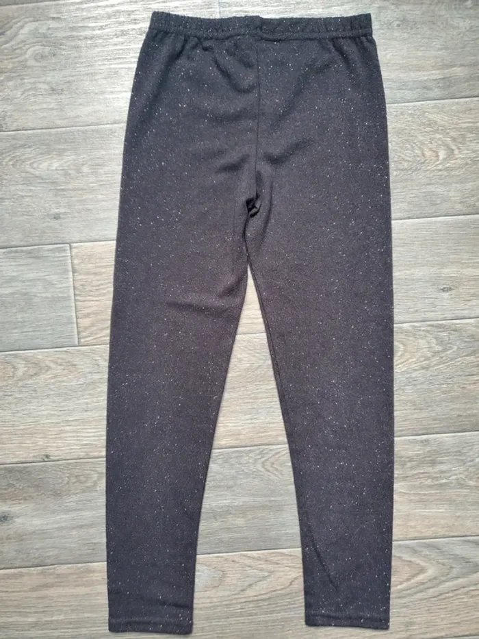 Leggings à paillettes taille 10 ans bon état - photo numéro 2