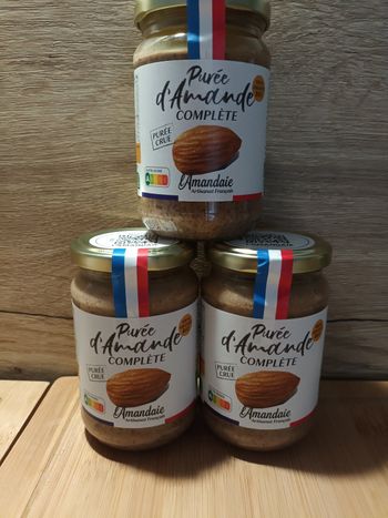 Lot 900 g purée amande bio