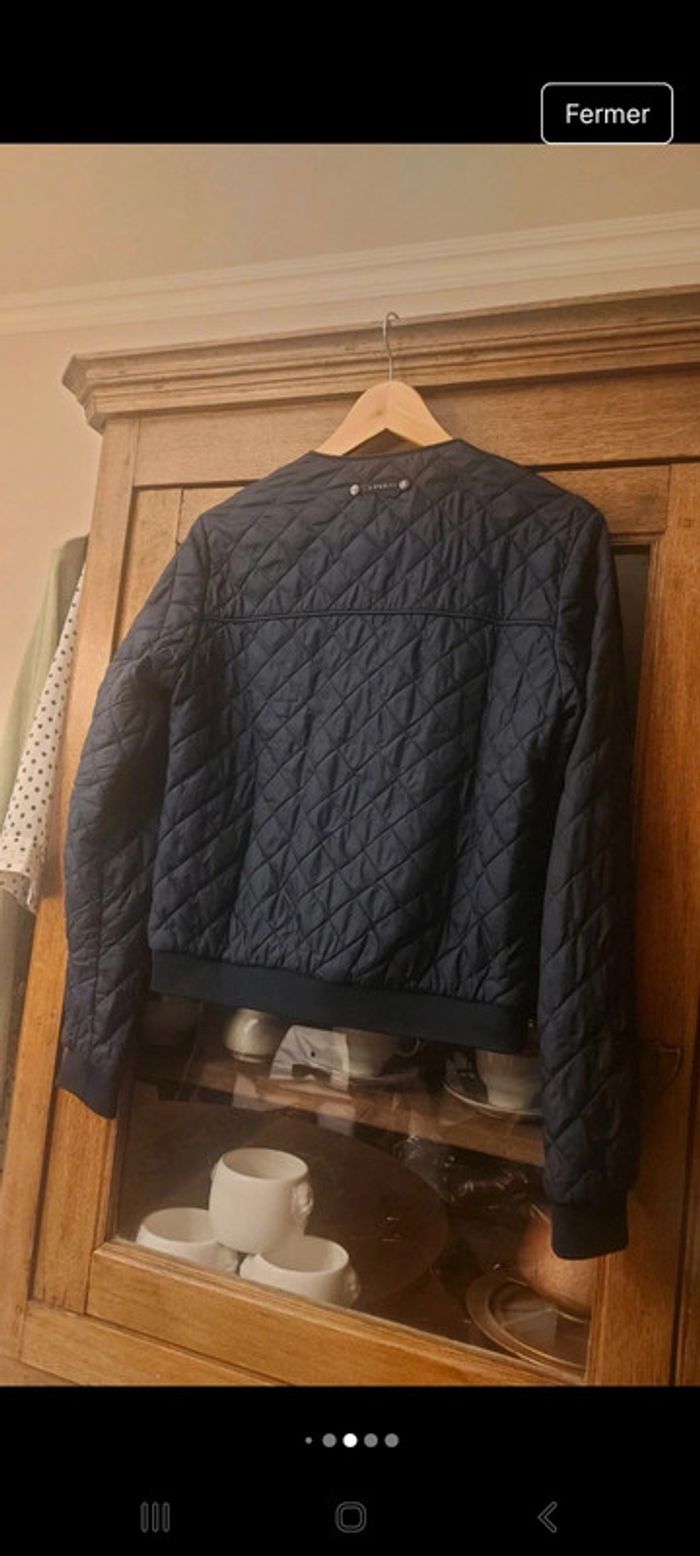 Jolie Veste coupe vent Bien Bleu taille M - photo numéro 13