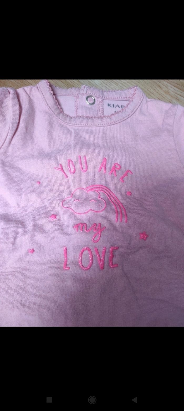 Pyjama rose bébé fille - photo numéro 2