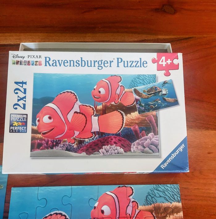 2 puzzles thème marin Némo