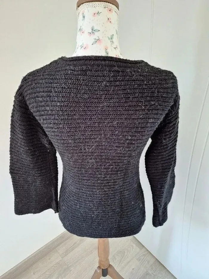 Pull femme noir - photo numéro 5
