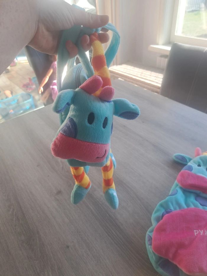 Sac a pyjama + sac a main enfant - photo numéro 2