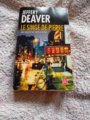 Le singe de pierre de Jeffrey Deaver