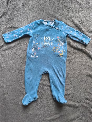 Pyjama velours petit béguin