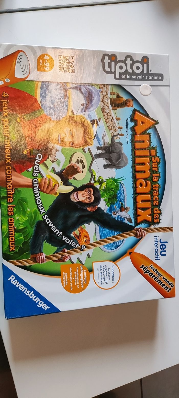 Tiptoi sur la trace des animaux