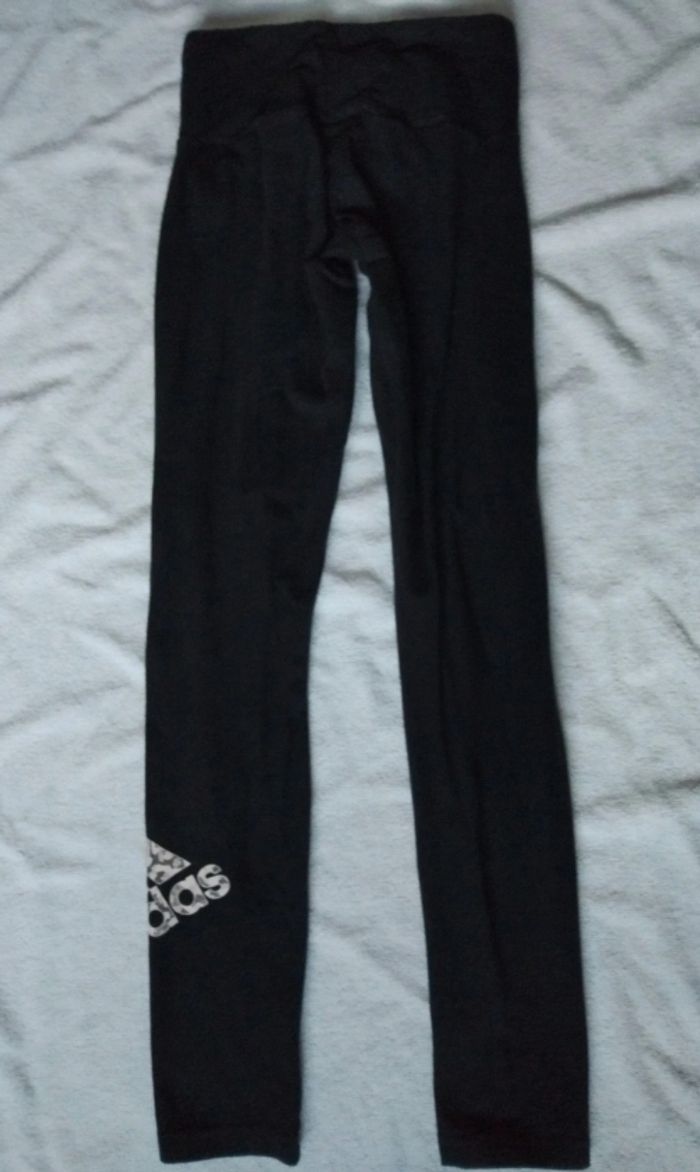 Legging sport fille xs noir Adidas neuf - photo numéro 2