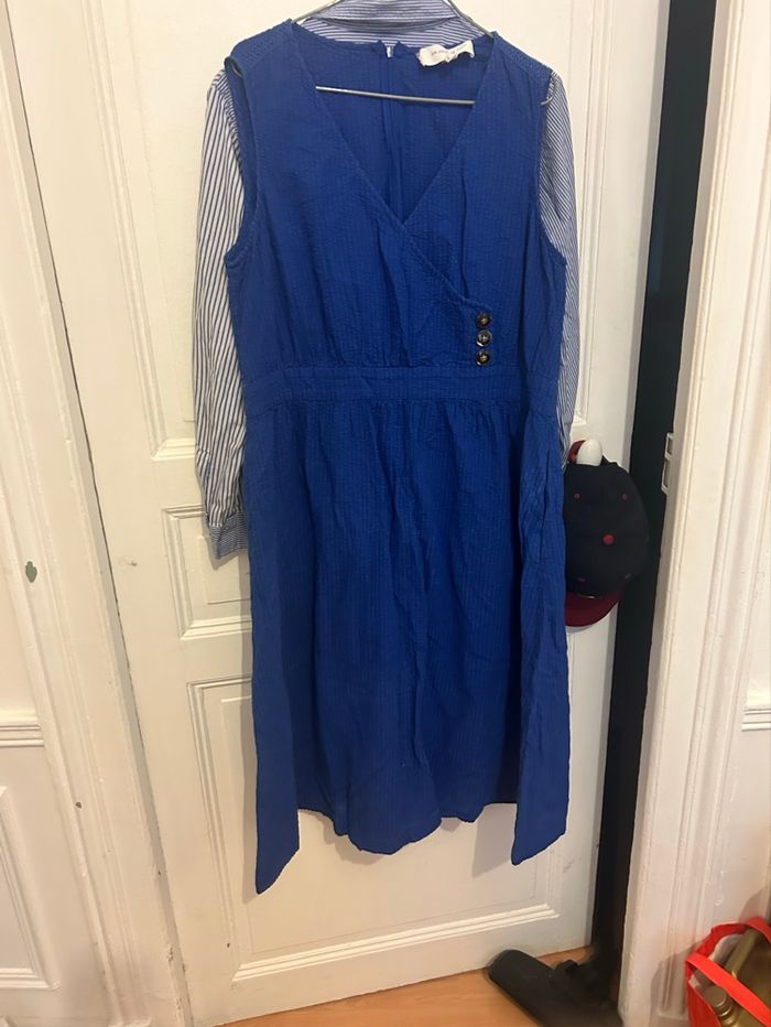 Robe bleu un jour ailleurs