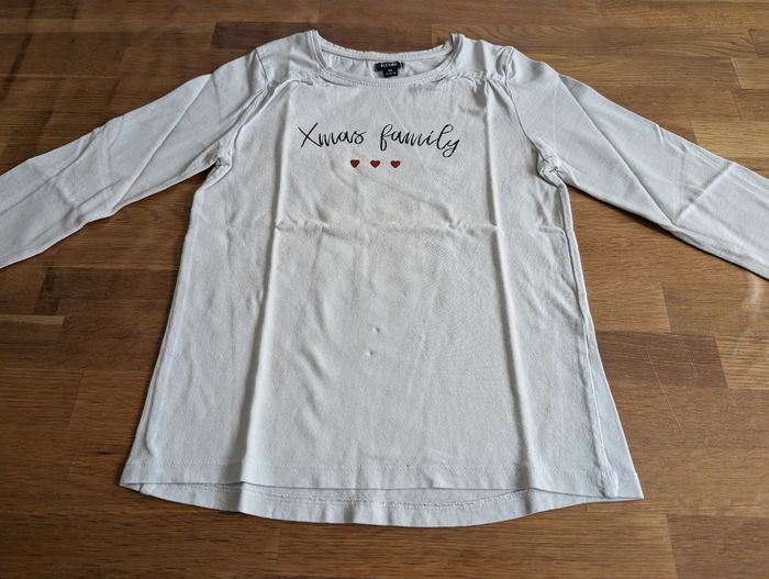 T-shirt Xmas family fille 8 ans Kiabi - photo numéro 2