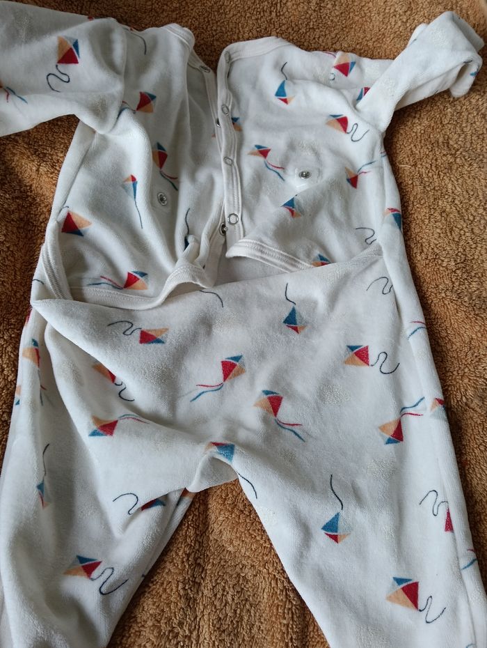 Pyjama chaud petit bateau 3 mois - photo numéro 3