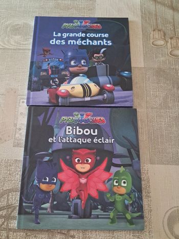 📚 2 livres enfant "Pyjamasques"