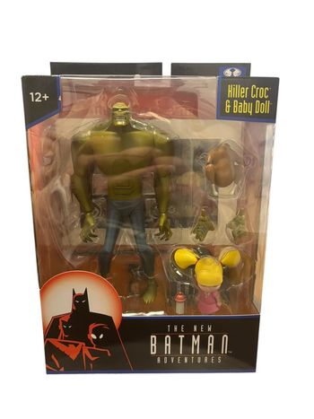 Figurine Dc Comics The New Batman Adventures Killer Croc et Baby Doll McFarlane Toys neuf