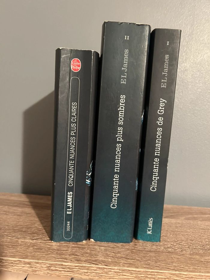 Livres 50 nuances de grey (tome 1,2,3) - photo numéro 4