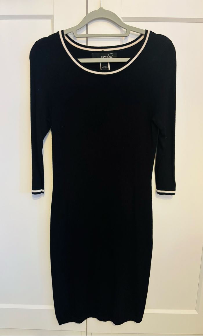 Robe noire Mango femme
