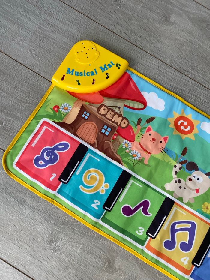 Tapis musical piano et animaux - photo numéro 2