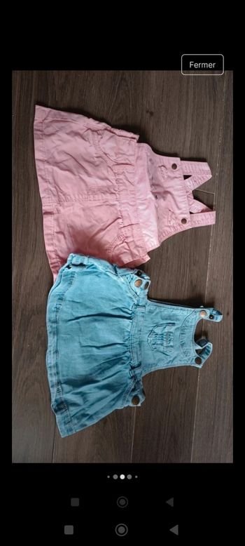 Salopettes robes lot