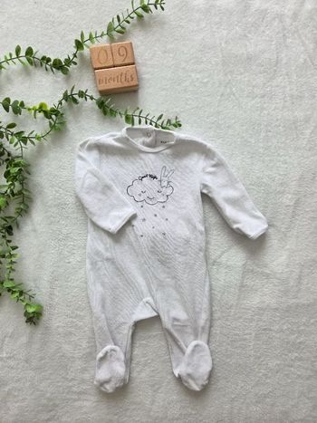 Pyjama velours mixte