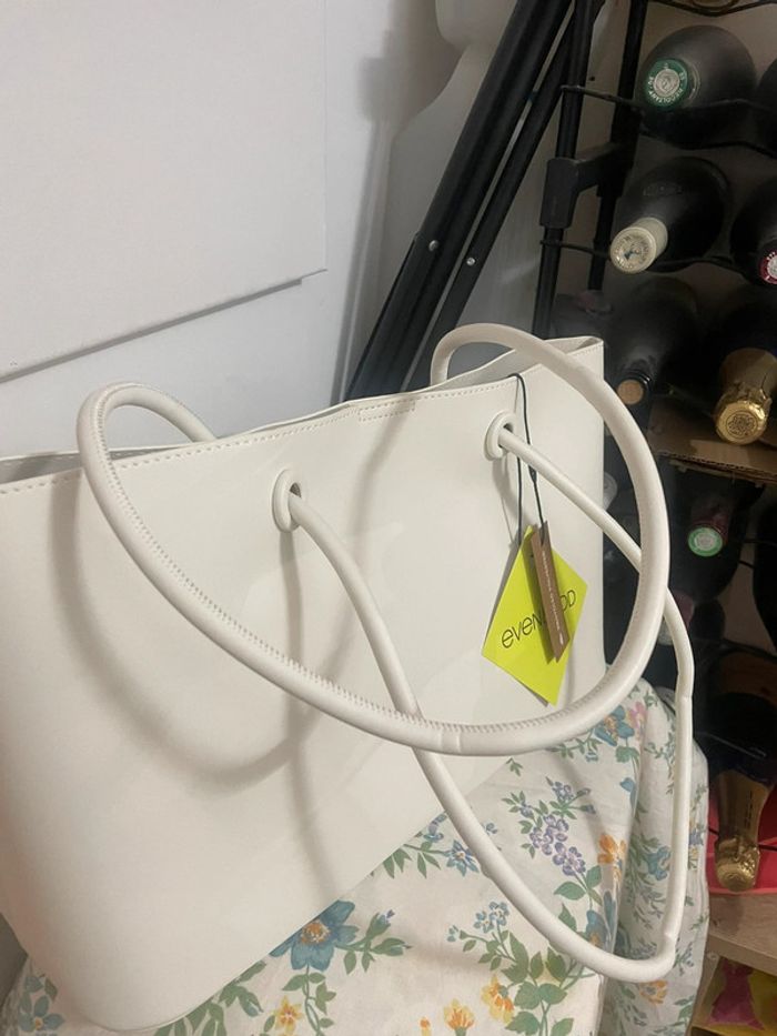Sac de très grande marque 🌷 Sac à main blanc zalando Even&odd - photo numéro 10