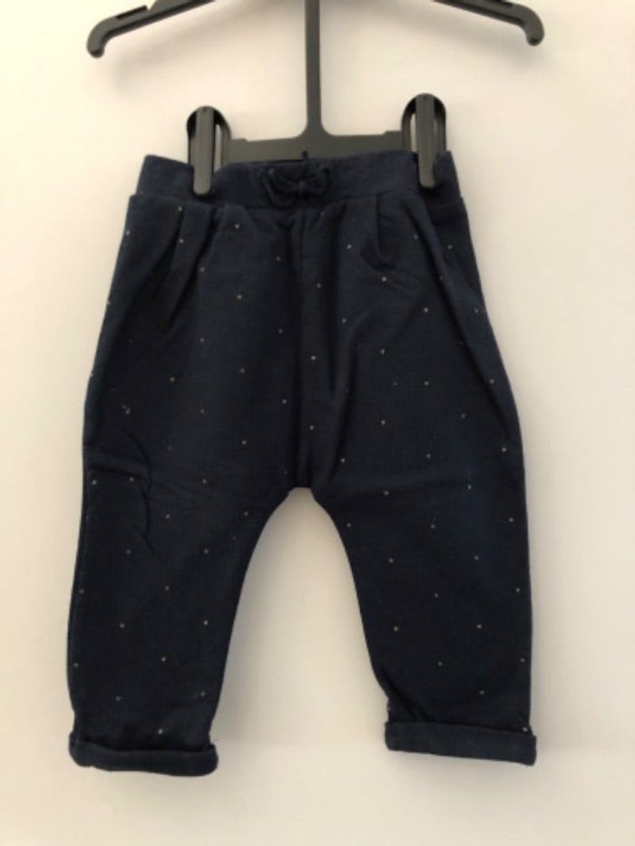 Pantalon chaud à pois