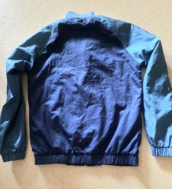 veste de survêtement homme taille M bleu azur parfait etat - photo numéro 2